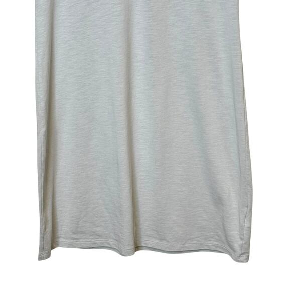 Theory Size Small Cherry B2 T-Shirt Dress Atmos Light Gray - Picture 3 of 6